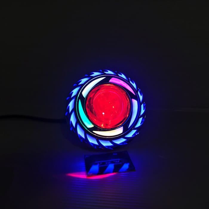 PROJI PROJIE LED KIPAS RAINBOW - LAMPU MOTOR - AKSESORIS MOTOR