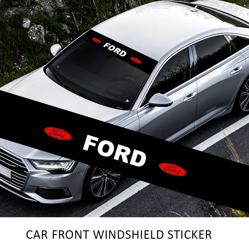 Sticker Decal Kaca Depan Belakang Mobil Ford Ranger Fiesta Focus Everest Ecosport Ka