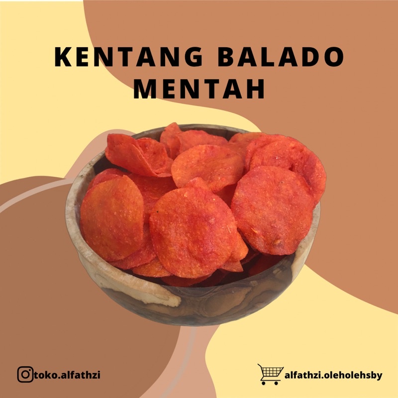 

✨Oleh-Oleh Khas Surabaya✨ Kentang Balado Mentah 250gr