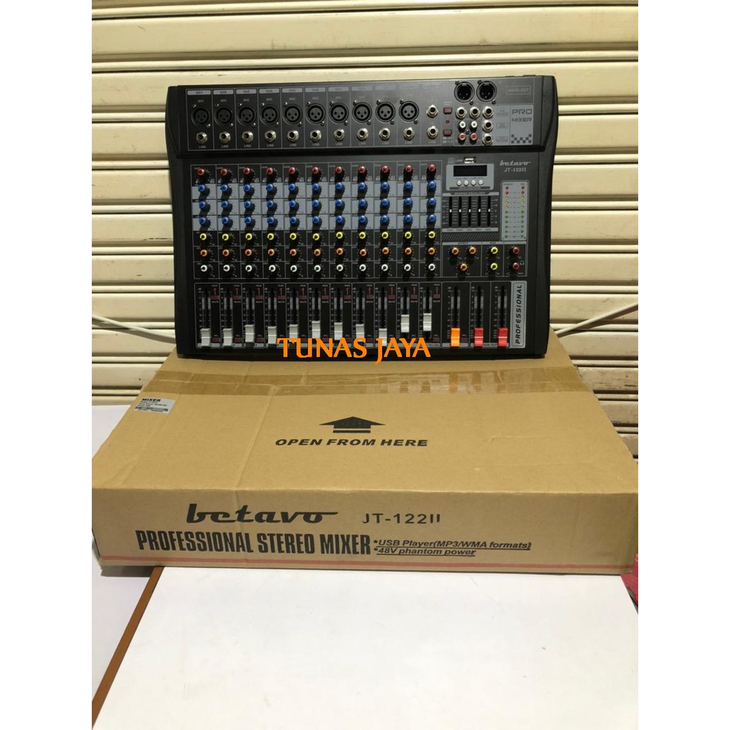 Mixer Audio  BETAVO JT122II Mixer Betavo JT 1211 Betavo 12II 12channel