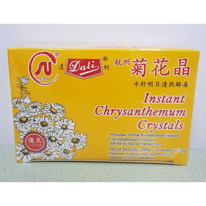 

INSTANT CHRYSANTHEMUM CRYSTALS DALI 10 SACHET CIHUA CI HUA - tth1396