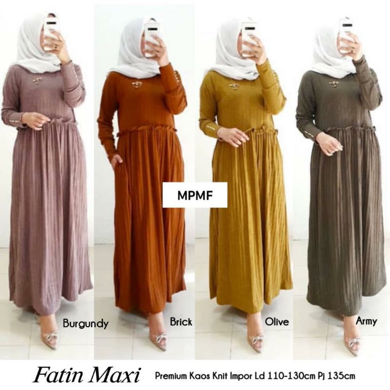 GAMIS / DRESS / FATIN MAXY
