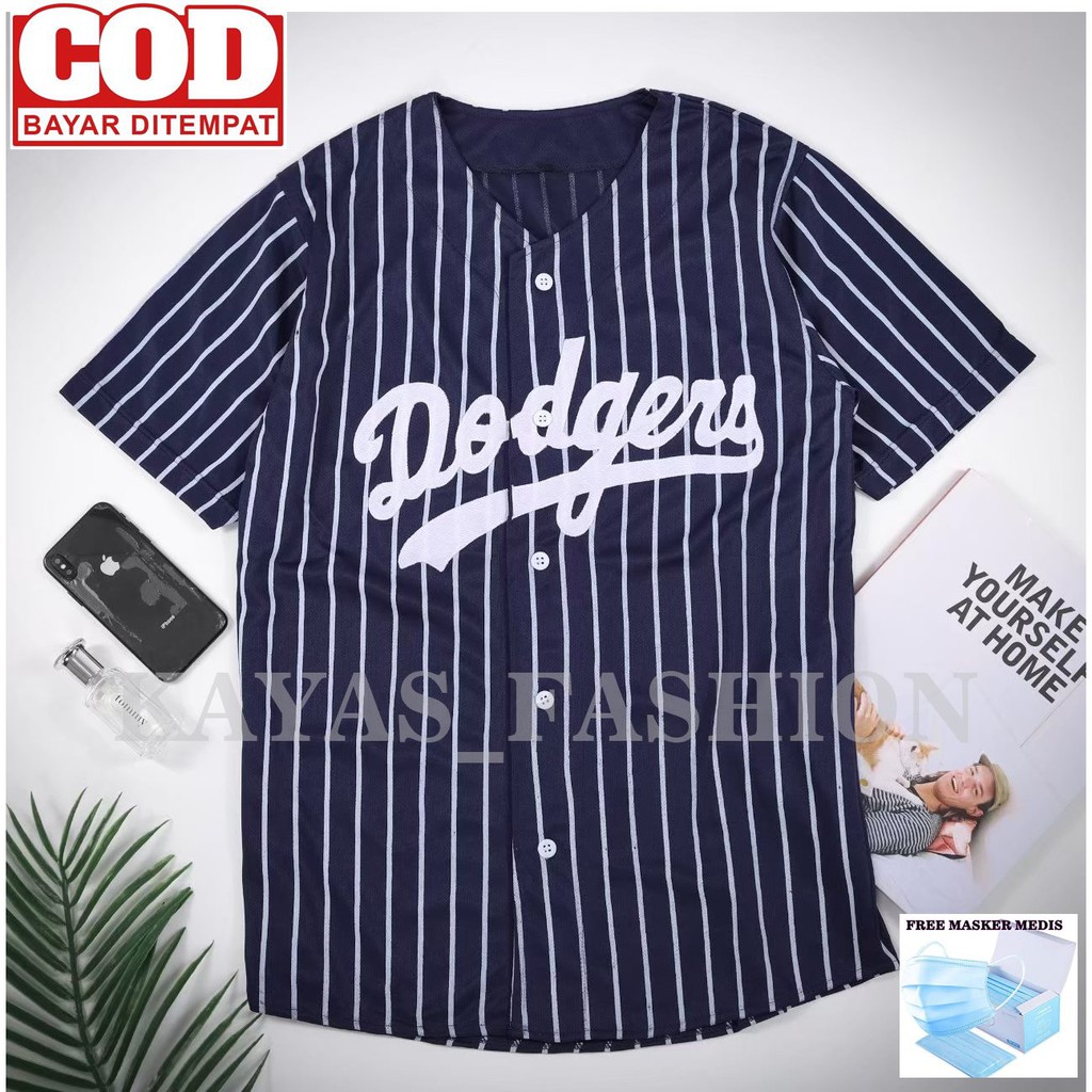 PROMO JERSEY BASEBALL/JERSEY BASEBOL/JERSEY MURAH/JERSEY UNISEX/COD BAYAR DI TEMPAT JERSEY BASEBALL Terlaris Pria Wanita COD