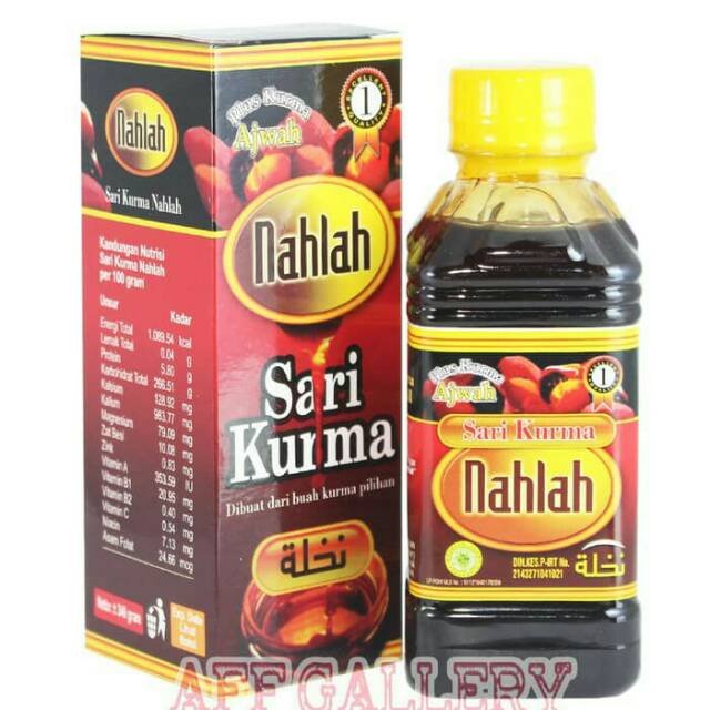 

SARI KURMA NAHLAH PLUS kURMA AJWA