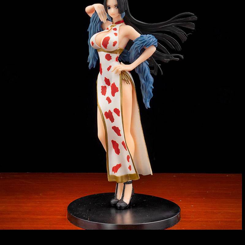 25cm One Piece Cheongsam Lady Boa Hancock Sexy Cartoon Character Cartoon Model Gift