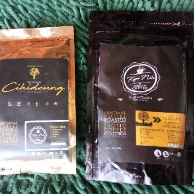 

Kopi Cihideung Fine Robusta 100 Gram Merek Kopi Nih.