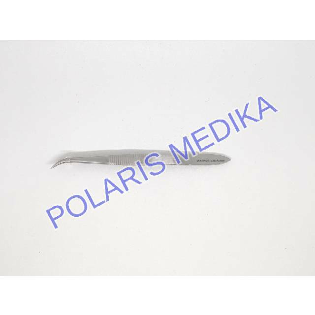 Pinset Splinter BENGKOK 11.5 cm / Pinset Agrave / Suture Clip Applying Forceps