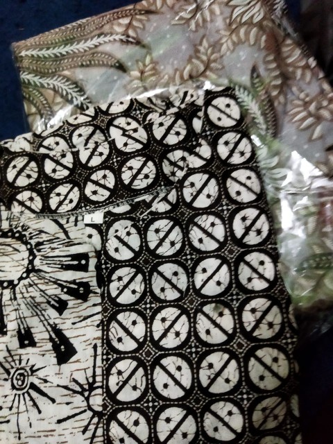 Motif Sakura Abang Baju Batik Couple Keluarga Sragam Gamis Blouse Anak Putri Hem Kemeja Tunik Dress