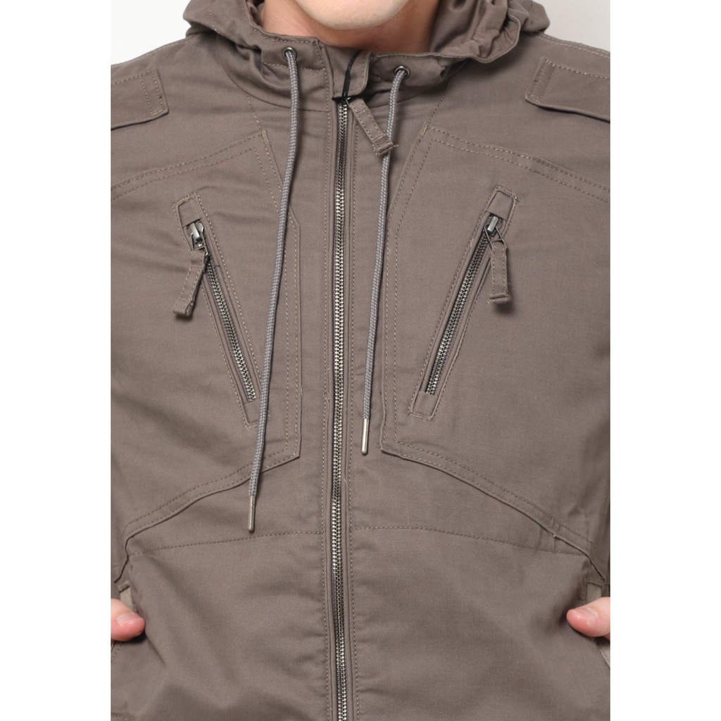 Jaket Cargo Pria MGEE 3451C Original Outerwear Macto 002 Dark Olive