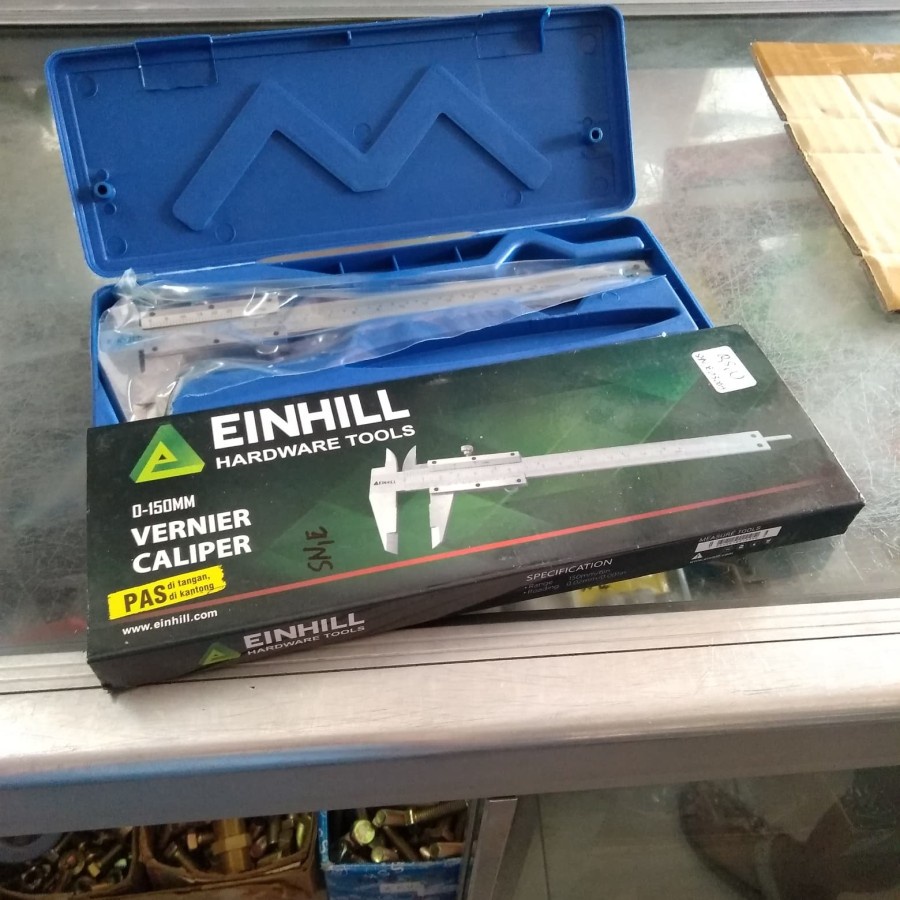 

Einhill Sigmat-Vernier Caliper jangka sorong ukuran 6 inci 150 x 0.02
