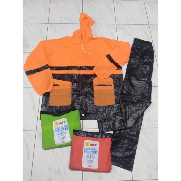 Jas Hujan IBEX Jaket Celana Kombinasi A