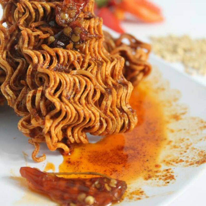 

MIE KERITING BUMBU BASAH