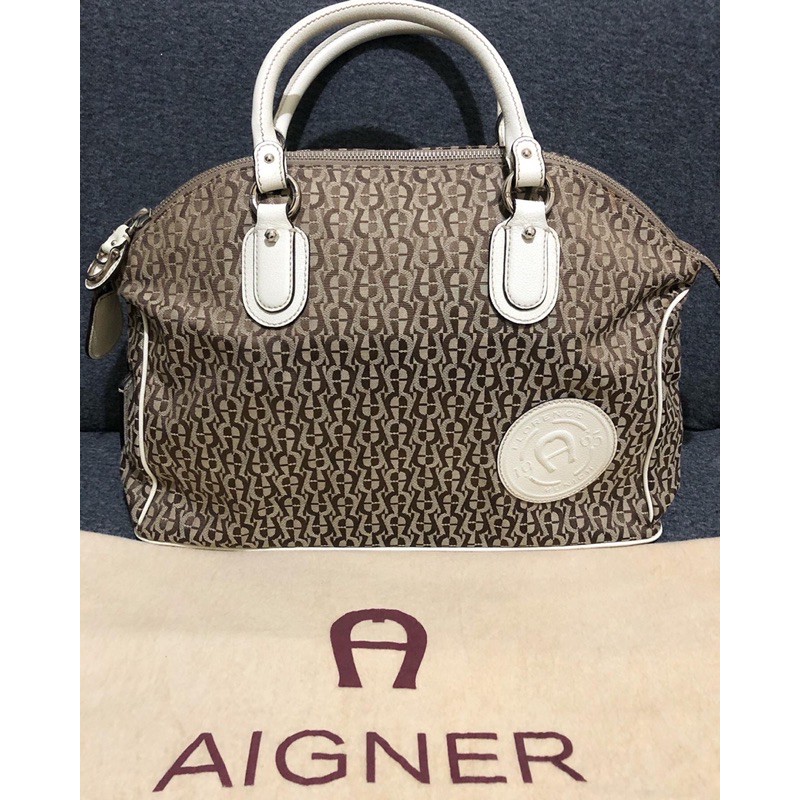 AIGNER TOTE BAG ORIGINAL 100%