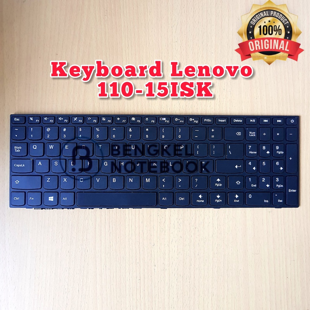 Keyboard Lenovo Ideapad 110-15ISK 110-17ACL 110-17IKB 110-17ISK 110-15IBY Tombol Power Socket PInggir Non Tanam