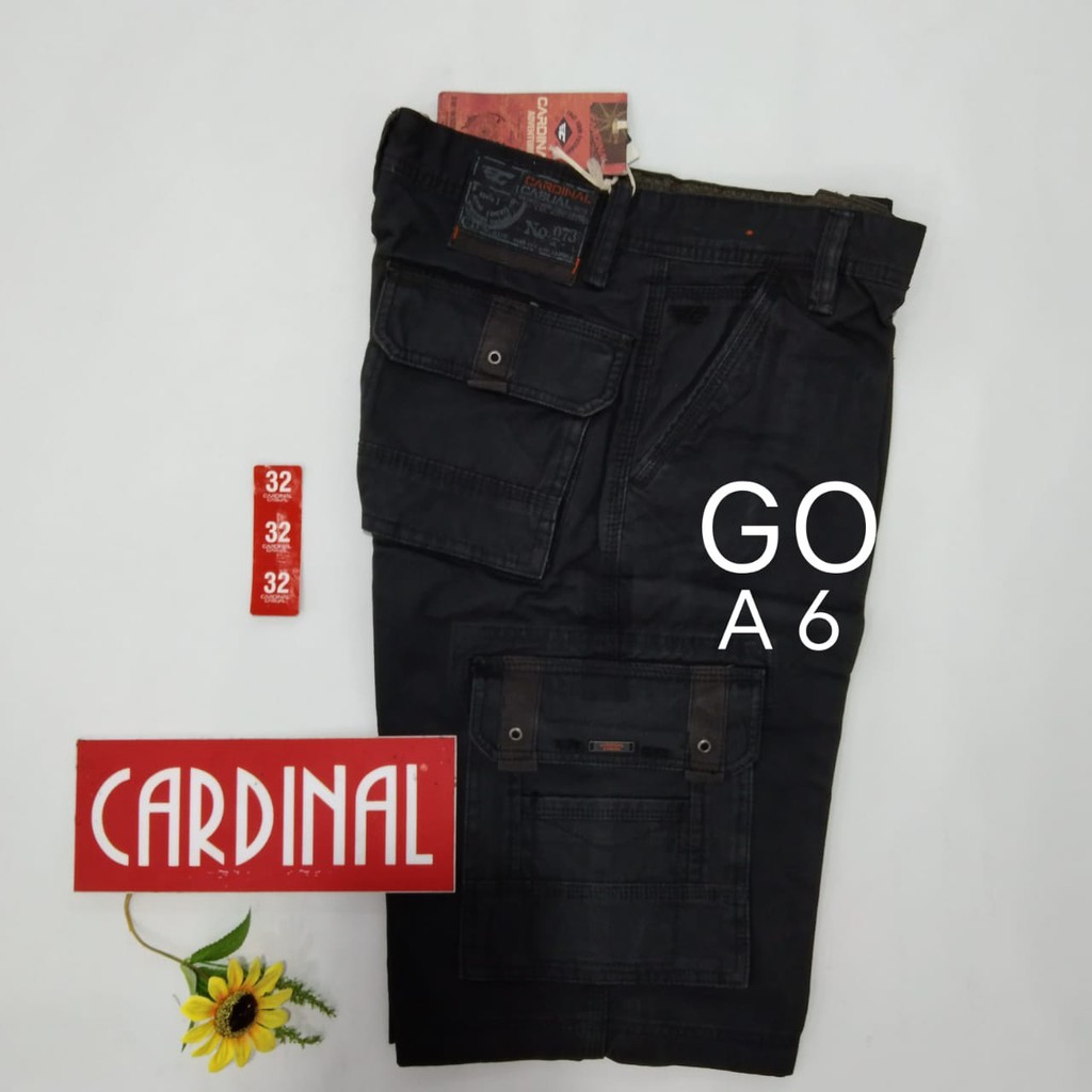 gos 32-KPL CARDINAL KEMPOL CASUAL Celana Pendek Cowok Celana Kempol Fashion Pria Brand Kekinian