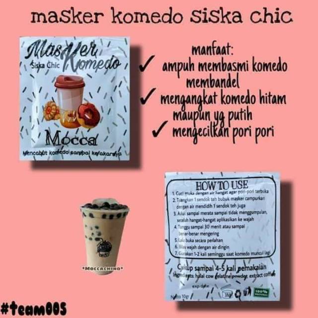 Masker Komedo Siska Chic Shopee Indonesia