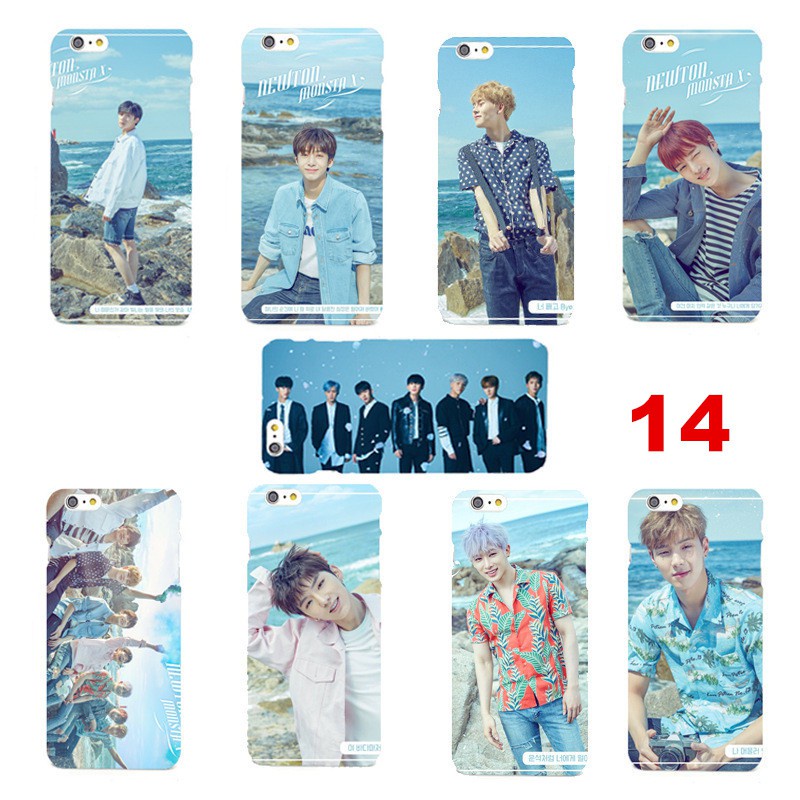 [Bayar Di Tempat]KPOP MONSTA X Phone Case IPhone Samsung Back Cover(14)penutup telepon