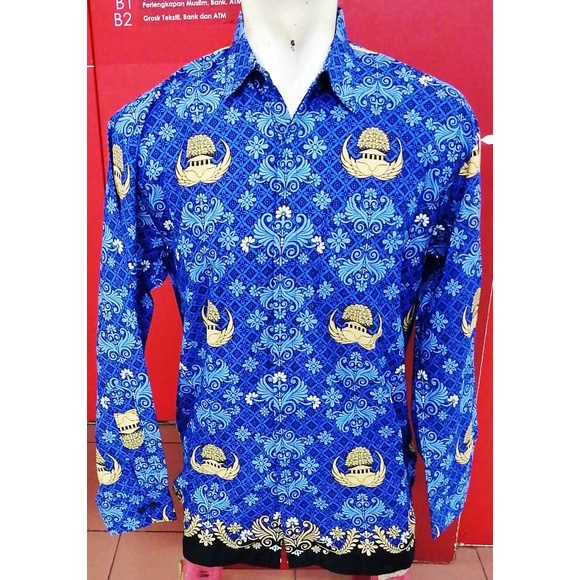 Jual seragam batik KORPRI pria baru 2022/ seragam batik PGRI pria