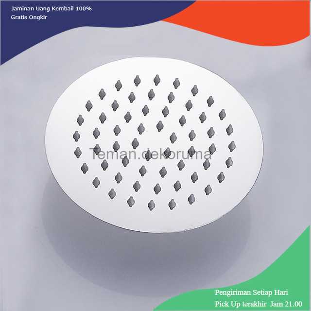 TD-A101 BATHE PROJECT Kepala Shower Stainless Steel Round Shower - Cosmo 200