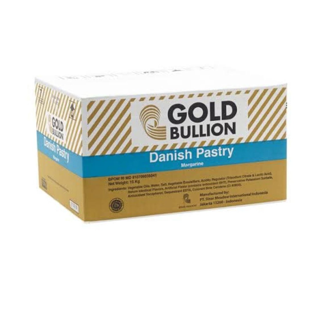 Danish Pastry Margarine Gold Bullion 1kg Repack