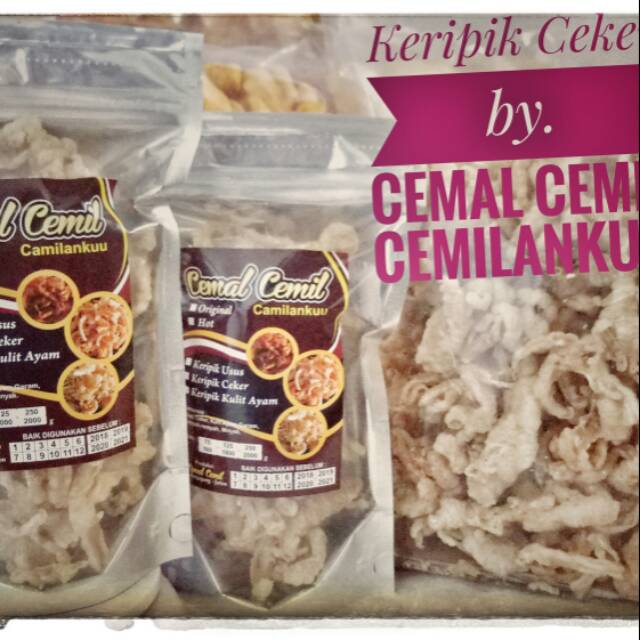 

Kripik Ceker netto 75 gram