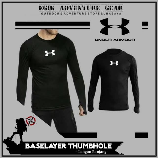 BASELAYER LENGAN PANJANG THUMBHOLE | BASELAYER | MANSET