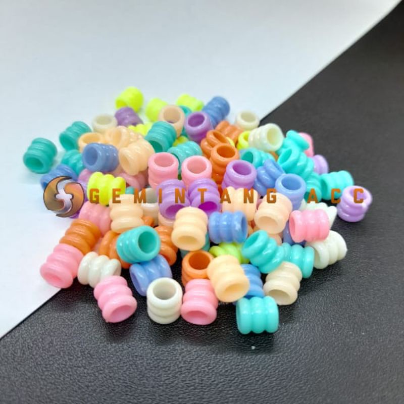 (100 pcs) Manik Mote Stopper Spiral