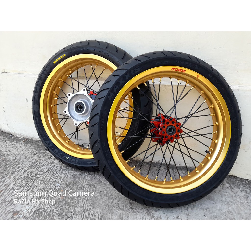 Roda Set Supermoto Honda CRF 150 L Ban SUMO CRF 150 L