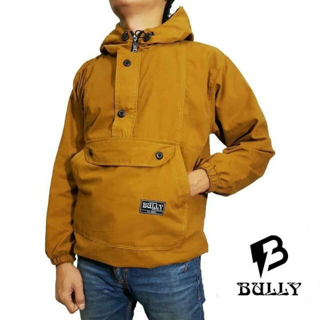 Jaket cagoule kanvas bully