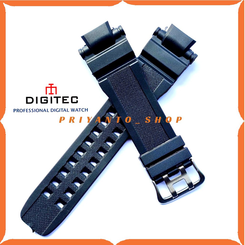 Digitec DG 2094 Strap Tali jam Tangan Digitec 2094 DG-2094T Hitam