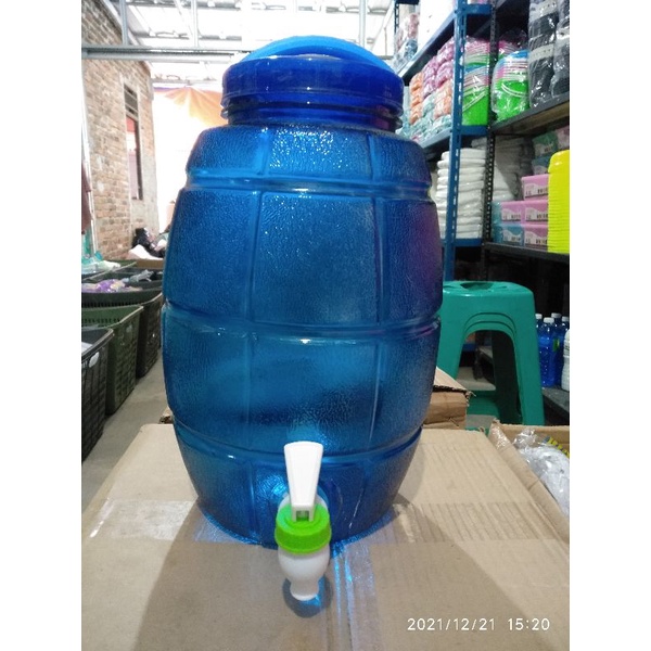 Galon Pet 6 Liter Galon Kran Dispenser Tempat Air Minum Galon Air