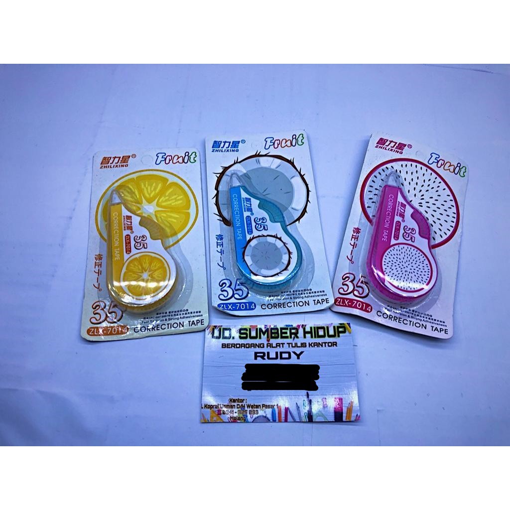 

Tipex Motif buah buahan