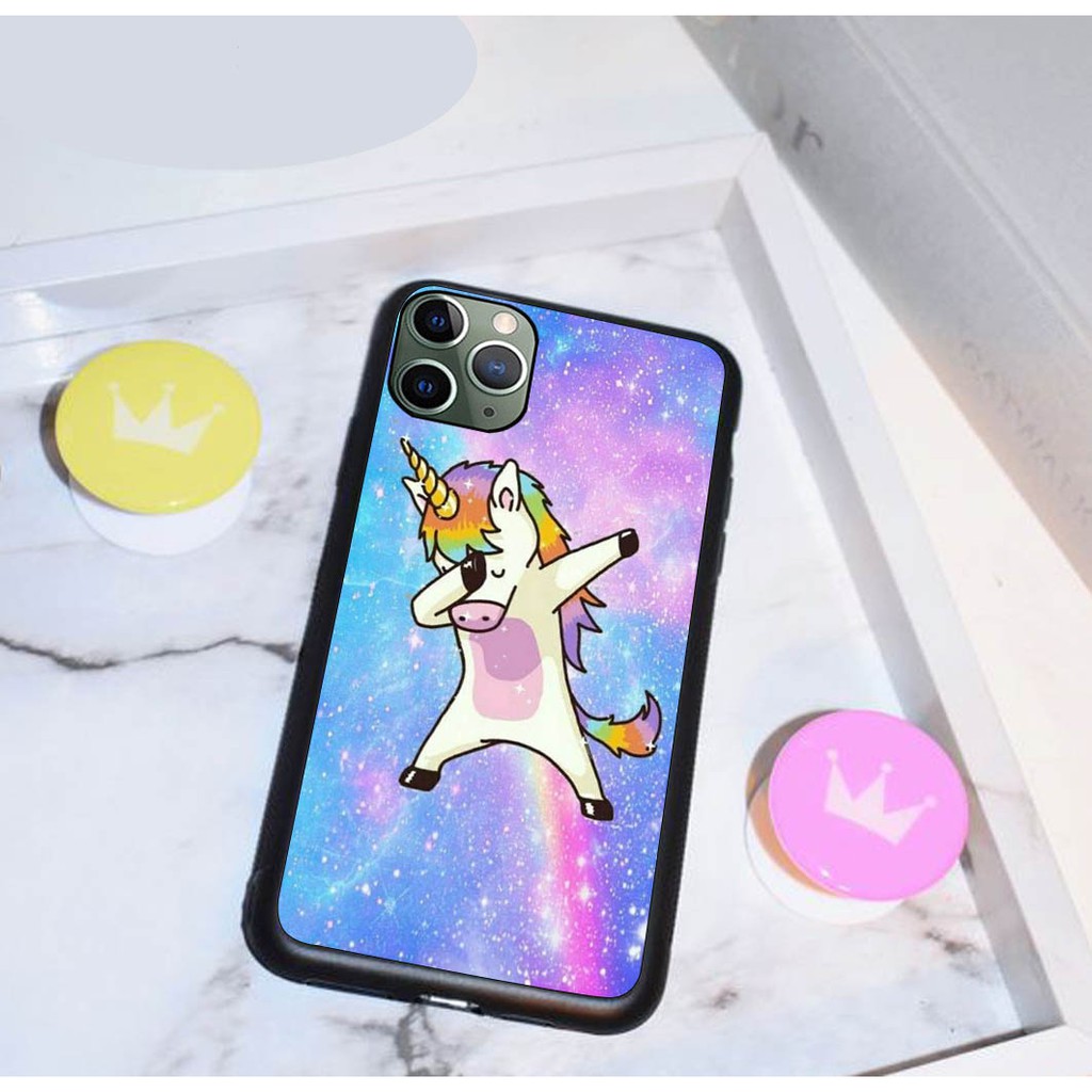 [K52] SoftCase Glass Unic For Oppo Vivo Xiaomi Samsung Iphone Realme a52 a91 a92 a12 a31