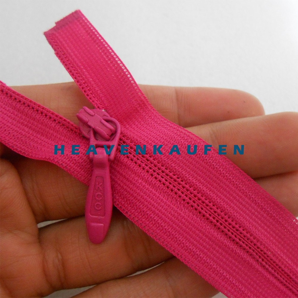 Resleting Zipper Jepang / Invisible Zipper Open - End Buka Lepas KCC 35 cm