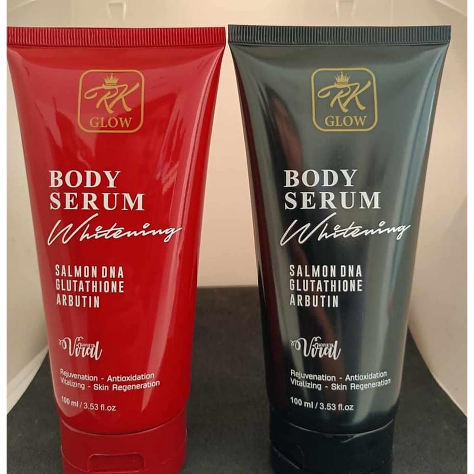 BODY SERUM SALMON / DNA SALMON RK BODY SERUM / BODY SERUM WHITENING SALMON DNA ORIGINAL 100%