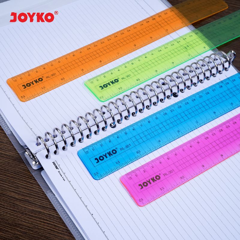 

FLEXIBLE RULER | PENGGARIS LENTUR JOYKO RL-301 30 CM ANTI PATAH