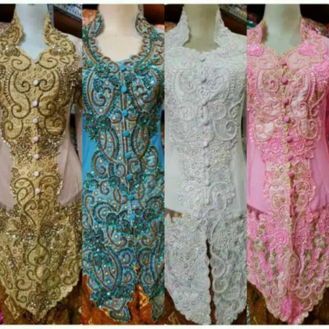 Atasan Kebaya tile full payet ibu/besan-5