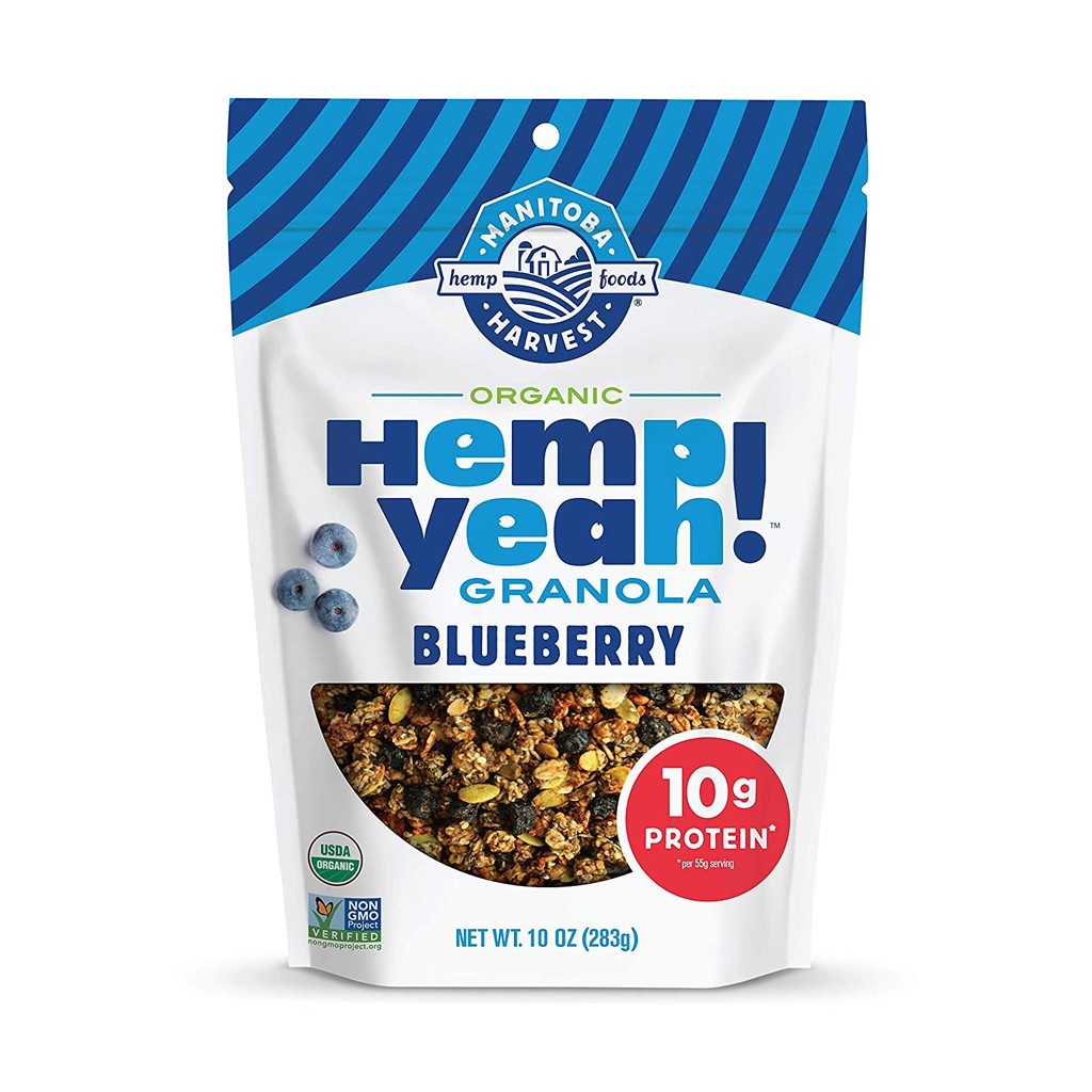

Manitoba Harvest Hemp Yeah! Granola 10oz 283 gram with 10gr protein