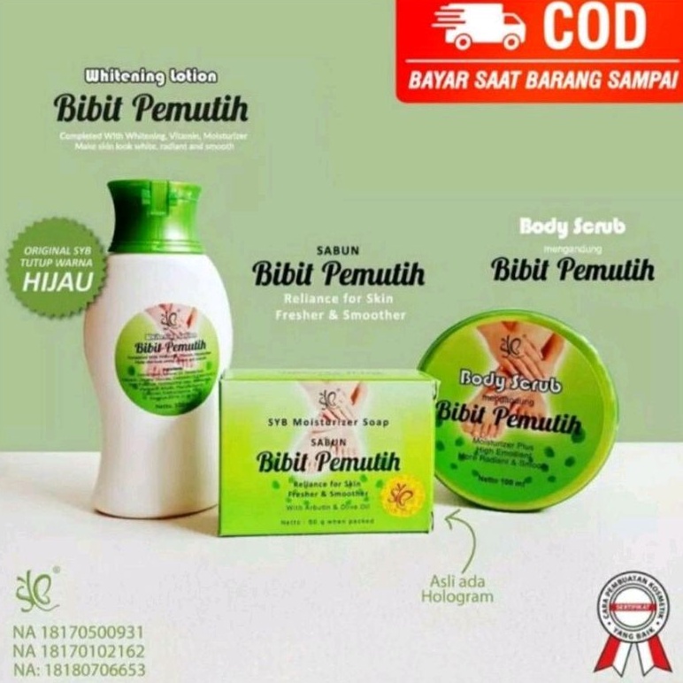 SABUN LOTION SYB BIBIT PEMUTIH DAN SCRUB