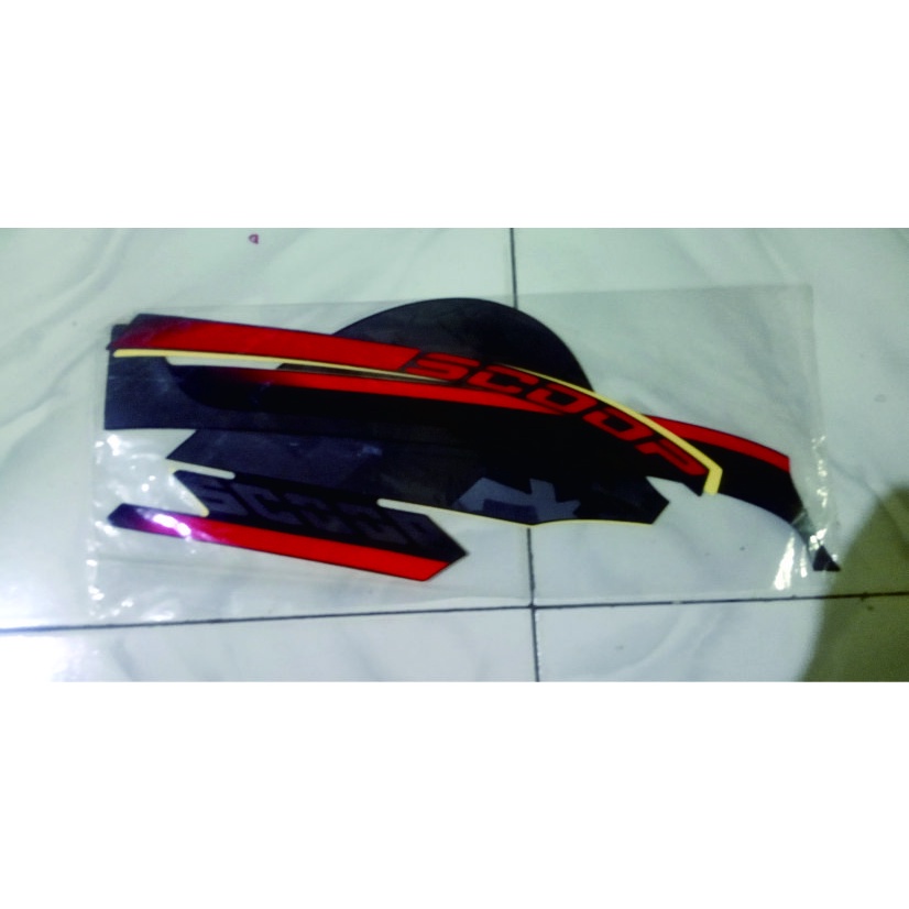 stiker striping motor honda scoopy sporty thn 2021
