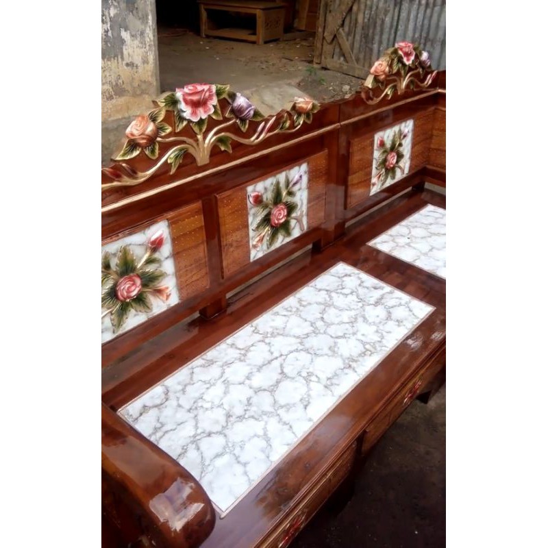 kursi sudut jati jepara