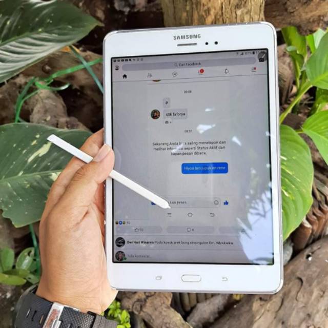 Samsung Galaxy Tab A S pen P355 normal siap pakai