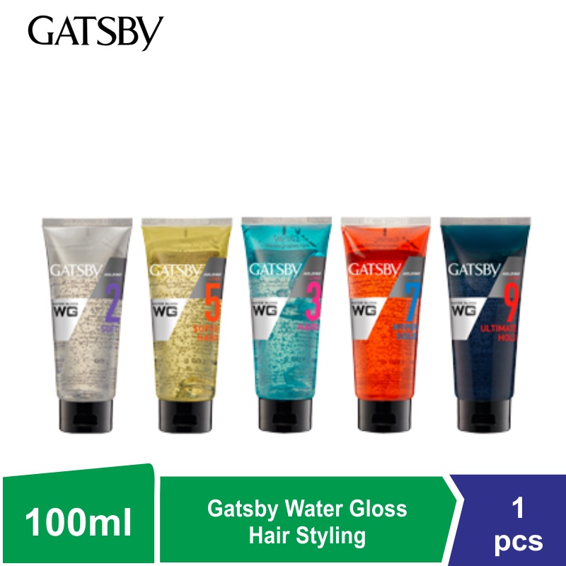 Gatsby Water Gloss Tube 100gr/Minyak Rambut Pria/Gatsby WG