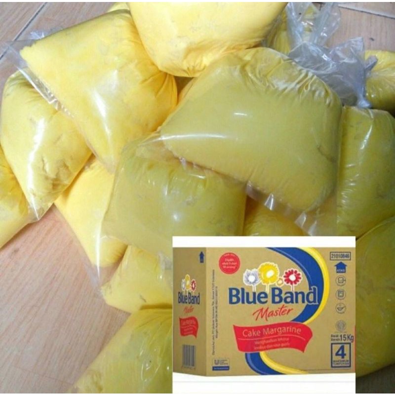 

Blue Band Master Cake Margarin Repack 1kg / Blue Band Kiloan