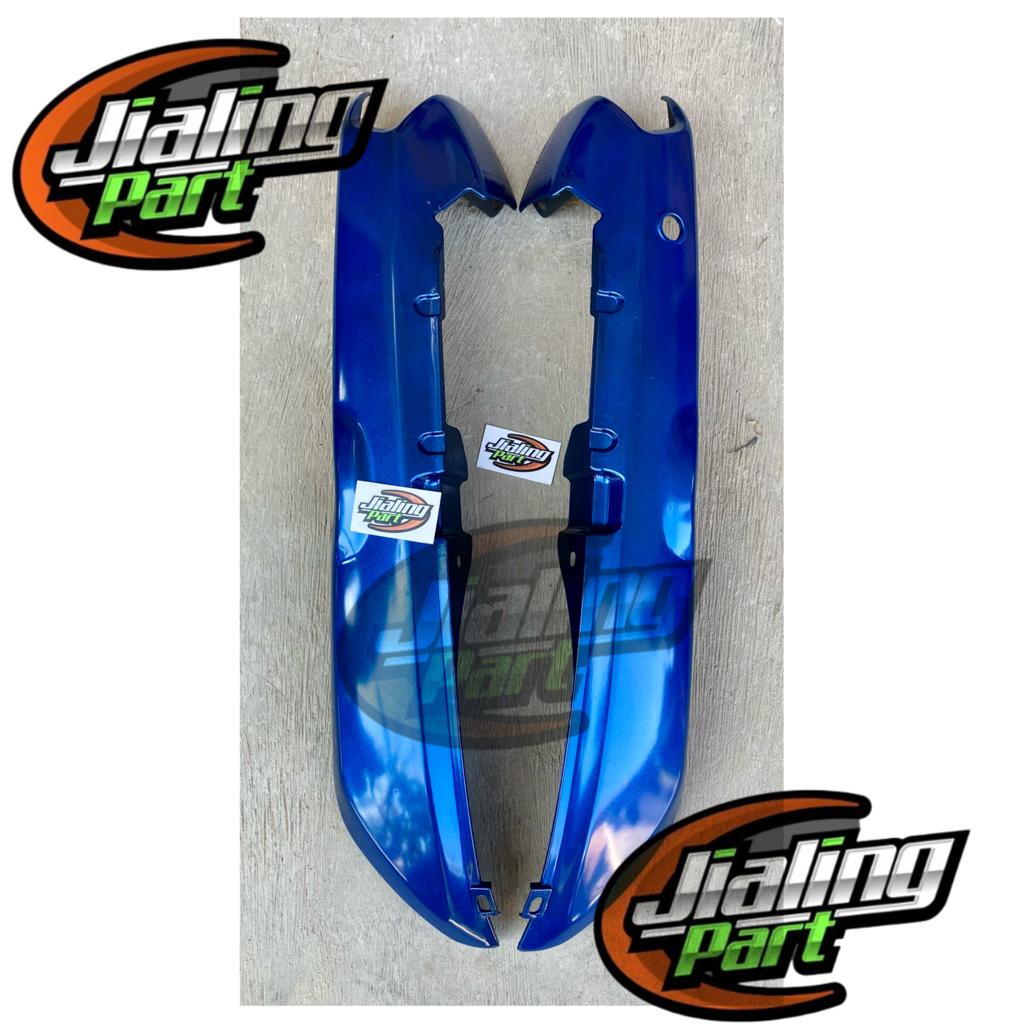 Cover body bodi samping honda astrea grand bulus biru body samping grand bulus biru