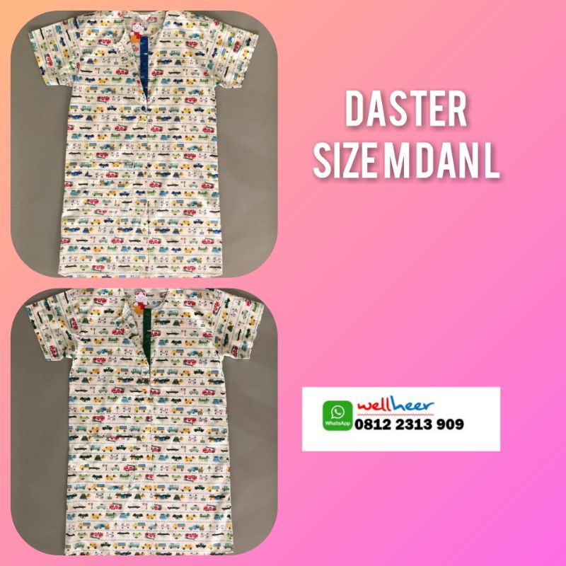 NiQta daster size M dan L taxi dan truck