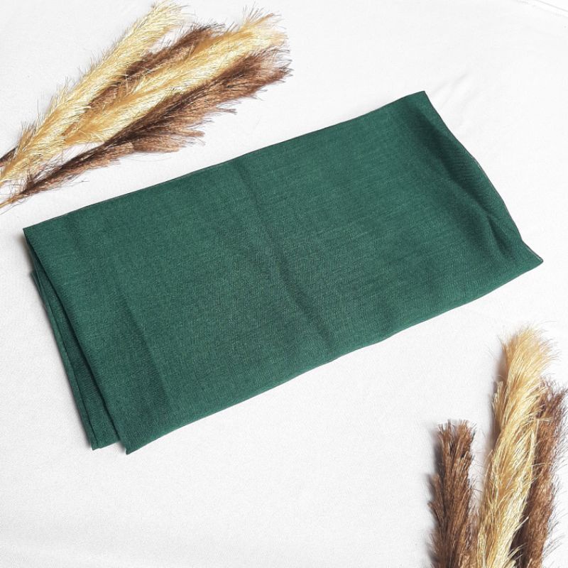 SEGIEMPAT PARIS POLOS PREMIUM AZARA | ANTI LETOY | PARIS VOAL | KERUDUNG MIRACLE MURAH | HIJAB JILBAB SQUARE | JILBAB SEMI PREMIUM SEKOLAH-Emerald