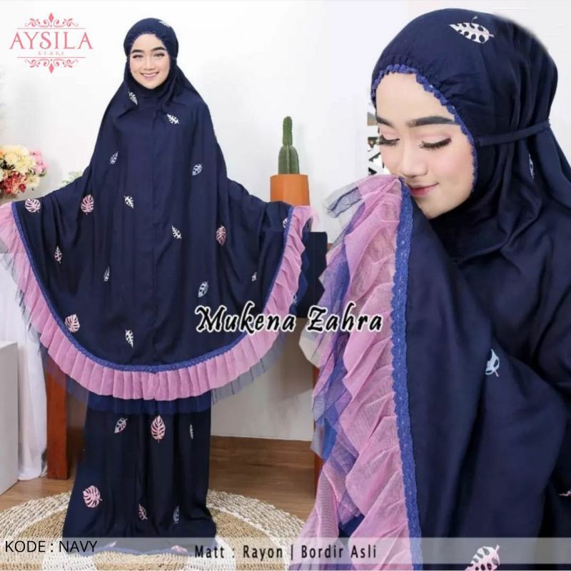MUKENA ZAHRA RAYON BY AYSILA