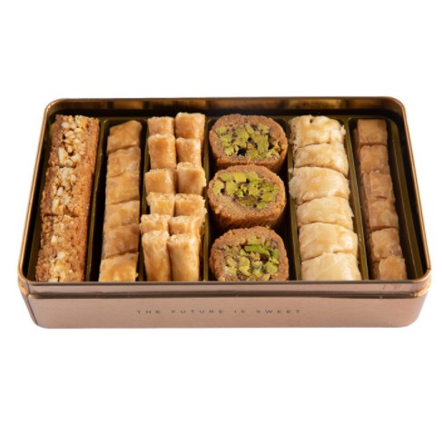 Newww Packaging Baklava Saadeddin Pastry Ukuran Small 300GR / Assorted Baklava Saudi 300GR