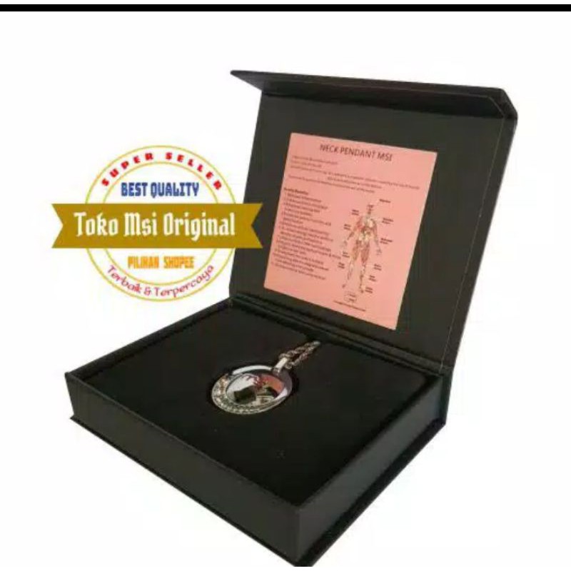 KALUNG MSI LOTION PENDANT MSI ORIGINAL ANTI RADIASI